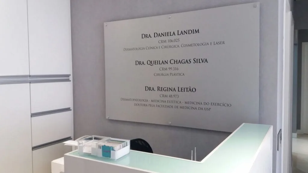 Recepção da clínica